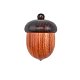 Spray Painted Wooden Acorn Box Jewelry Big Pendants(WOOD-WH0124-13)-1