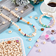 Elite 250Pcs 5 Styles Unfinished Wood Rondelle Beads(WOOD-PH0002-95)-5