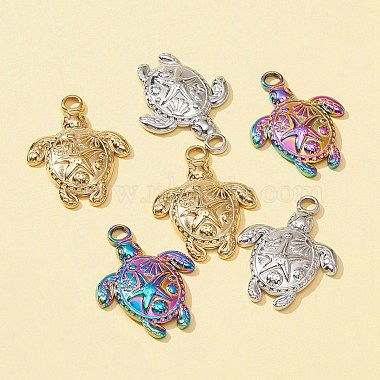 6Pcs 3 Colors 201 Stainless Steel Pendants(STAS-FS0001-31)-5