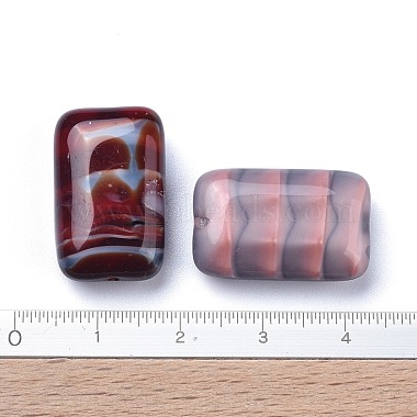 Perles de verre tchèques(GLAA-O018-21)-3