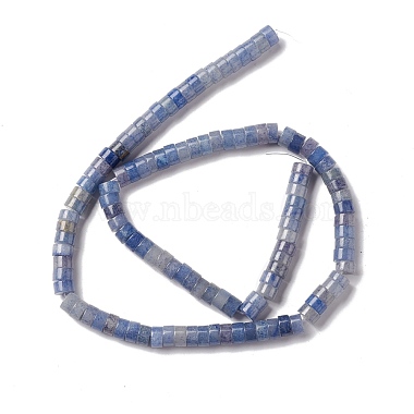Природные голубые авантюрин бисером пряди(G-K327-01)-3