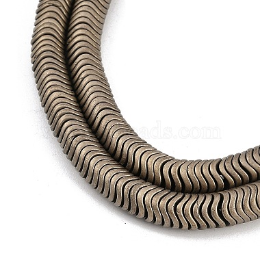 Electroplated Synthetic Non-magnetic Hematite Beads Strands(G-H020-M01-21)-3