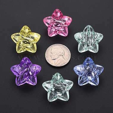 Perles en acrylique transparente(MACR-S373-76-B)-4