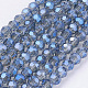 Electroplate Glass Beads Strands(EGLA-D021-59)-1