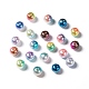Rainbow ABS Plastic Imitation Pearl Beads(X-OACR-Q174-8mm-M)-1