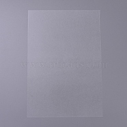 Heat Shrink Sheets Film, For DIY Jewelry Making and Drawing Craft, Clear, 29x20x0.2cm(X-DIY-WH0148-41)