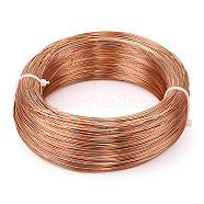 Aluminum Wire, Bendable Metal Craft Wire, Flexible Craft Wire, for Beading Jewelry Craft Making, Sandy Brown, 22 Gauge, 0.6mm, 280m/250g(918.6 Feet/250g)(AW-S001-0.6mm-04)