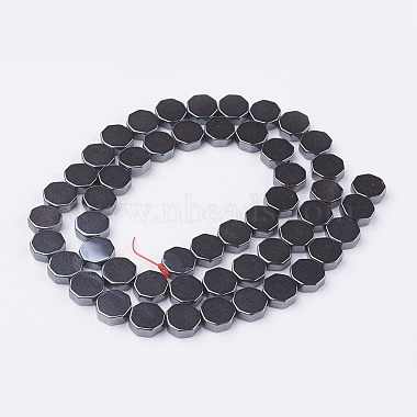 Non-magnetic Synthetic Hematite Beads Strands(G-P341-19-8x3mm)-2