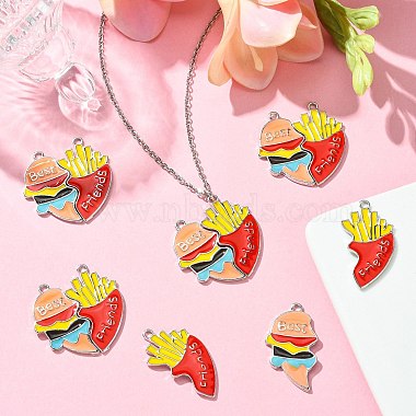 Alloy Enamel Split Pendants(ENAM-CJC0021-06)-6