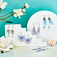 DIY Fairy Butterfly Earring Making Kits(DIY-SC0020-18)-5