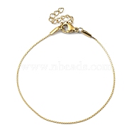 Ion Plating(IP) 304 Stainless Steel Serpentine Chain Bracelets, Golden, 6-3/4 inch(17cm)(BJEW-D020-01G)