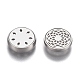 304 Stainless Steel Diffuser Locket Aromatherapy Essential Oil(AJEW-N025-09P)-4