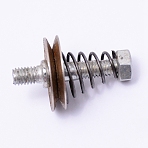 Iron Clip, for Shoes Repaired Machine, Platinum, 38x24mm(AJEW-WH0126-66)