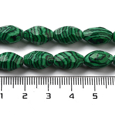 Synthetic Malachite Beads Strands(G-P520-C17-01)-5