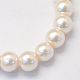 Baking Painted Pearlized Glass Pearl Round Bead Strands(HY-Q003-6mm-41)-2