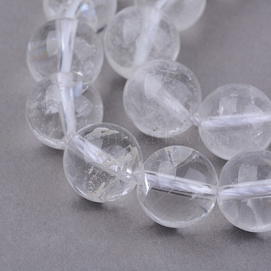 8mm Round Quartz Crystal Beads
