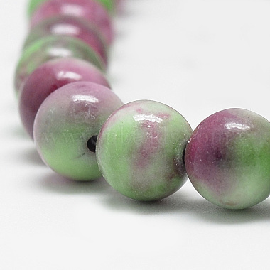 Synthetic Ocean White Jade Beads Strands(G-S254-12mm-C05)-4