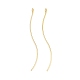 Brass Earring Findings(KK-A274-17E-G)-1