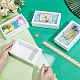 Foldable Creative Kraft Paper Drawer Boxes with Clear PVC Cover Sheet(CON-WH0113-09B)-3