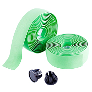 EVA Non-slip Band, Plastic Plug, Bicycle Accessories, Lawn Green, 29x3mm 2m/roll, 2rolls/set(FIND-GF0001-12B)