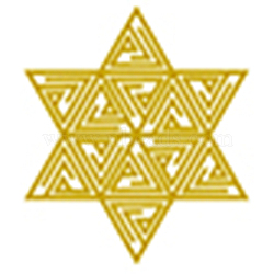 Self Adhesive Brass Stickers, Scrapbooking Stickers, for Epoxy Resin Crafts, Golden, Star of David Pattern, 3x2.6x0.03cm(DIY-WH0164-B11-G)