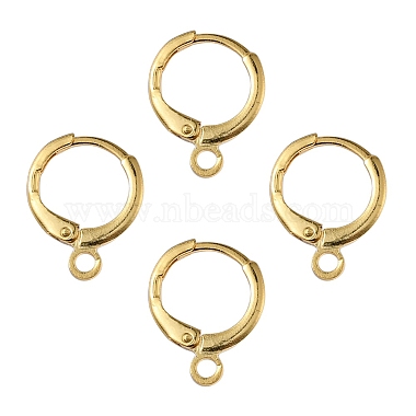 Brass Huggie Hoop Earring Findings(KK-YW0001-51)-2