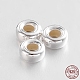 Rondelle 925 Sterling Silver Spacer Beads(STER-N013-01C)-1