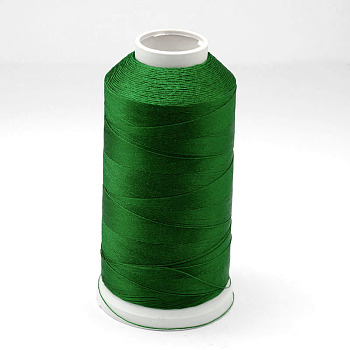 Nylon Thread, For Tassel Making, Green, 0.3mm, about 1093.61 yards(1000m)/roll