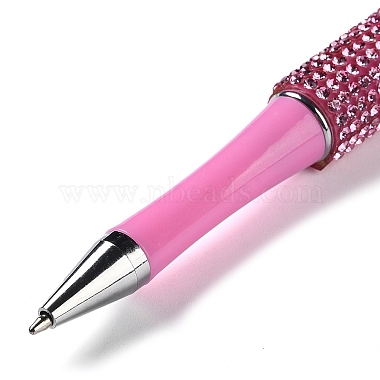 пластиковые и железные ручки с бусинами(AJEW-H147-01F)-3