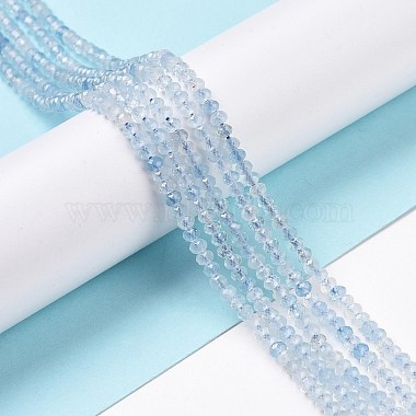 Natural Aquamarine Beads Strands(G-E194-12)-2