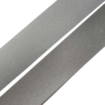 TC Hot Melt Reflective Tape, for Clothes, Worksuits, Rain Coats, Jackets, Gray, 25x0.2mm