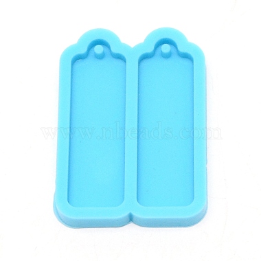 Deep Sky Blue Silicone Pendant Molds