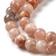 Round Natural Multi-Moonstone Beads Strands(G-I176-09-6mm)-5
