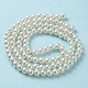 Baking Painted Pearlized Glass Pearl Round Bead Strands(HY-Q330-8mm-02)-3