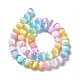 Brins de perles de sélénite naturelles(G-P493-01A)-3