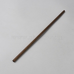 Black Walnut Wood Craft Sticks, Column, Coconut Brown, 350x8mm(WOOD-WH0124-104N)