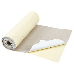 Velvet Fabric, Self-adhesive Fabric, for Garment Accessories, Gray, 30x0.2cm, 2m/roll(DIY-WH0390-02)