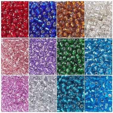 3456Pcs 12 Colors Transparent Glass Seed Beads(GLAA-CJ0002-35)-6