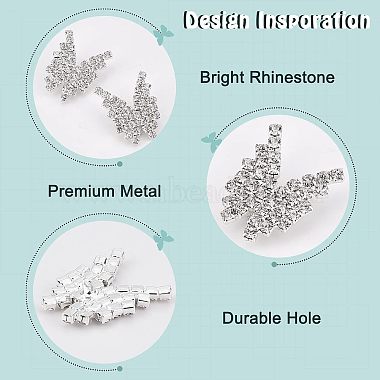 25Pcs 1-Hole Rhinestone Buttons(DIY-OC0008-34)-4