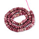 rhodonite naturelles brins de perles(G-N357-14A-12)-3