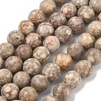 Natural Maifanite/Maifan Stone Beads Strands, Round, 10~11mm, Hole: 1mm, about 37~39pcs/strand, 14.8~15 inch(G-R345-10mm-40-1)