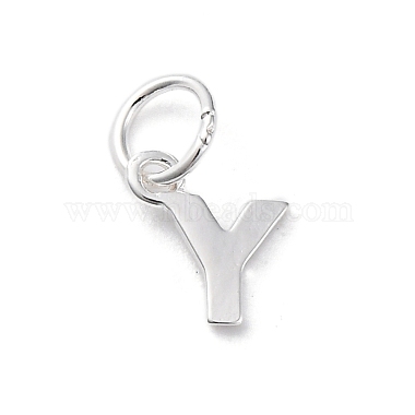 Silver Letter Y Sterling Silver Charms