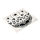12Pcs 12 Style Luminous Halloween Horror Removable Temporary Tattoos Paper Face Stickers(AJEW-G048-07)-5