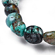 Natural Turquoise Bead Stretch Bracelets(X-BJEW-K213-64)-5