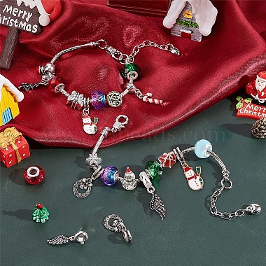 DIY Christmas Bracelet Making Kits(DIY-SC0018-84)-5