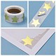 Металлическая фольга в форме звезды бумажные наклейки(DIY-E023-03)-4