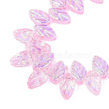 Electroplate Transparent Glass Beads Strands(EGLA-N056-03A-05)-3