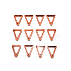 Plastic Plant Trivet Flowerpot Supports, Triangle, for Indoor/Outdoor Potted Plants, Sienna, 67.5x26.5x21.5mm, 12pcs/bag(AJEW-WH0258-189)