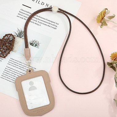 Ausweishalter aus PU-Leder(DIY-SZ0010-62D)-4