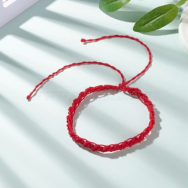 Nylon Thread Braided Cord Bracelet(BJEW-JB07412-01)-3